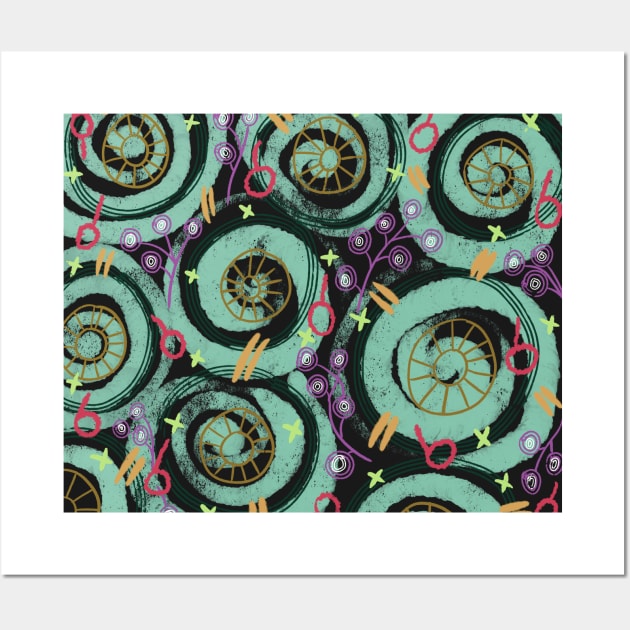 abstract pattern Wall Art by Pacesyte